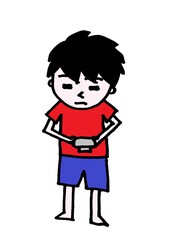 落ち込むカメラ小僧