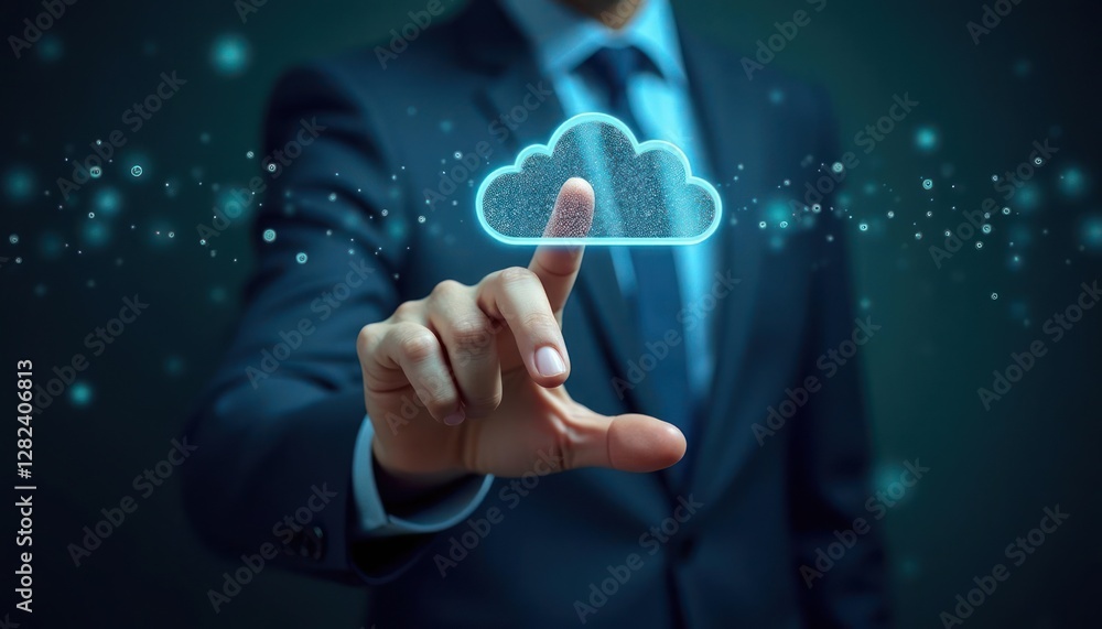Aufkleber cloud computing technology:digital transformation and innovation