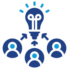 Crowdsourcing Dual Tone Icon