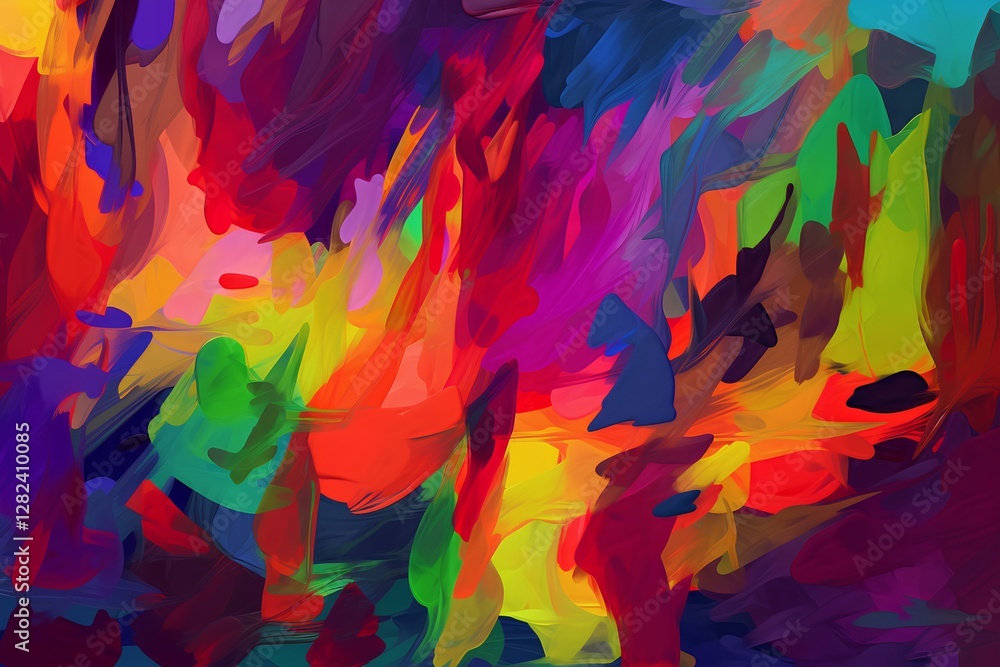 Poster abstract colorful background