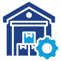 Inventory Management Dual Tone Icon