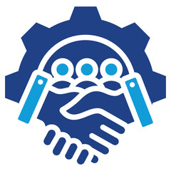 Client Management Dual Tone Icon