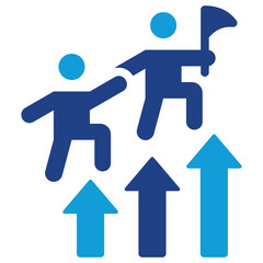 Leadership Dual Tone Icon