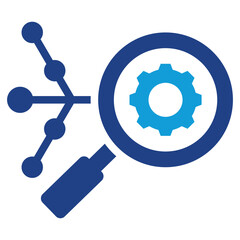 Root Cause Analysis Dual Tone Icon
