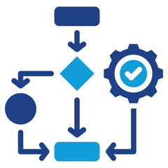 Lean Principle Dual Tone Icon