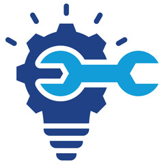 Problem Solving Tools Dual Tone Icon