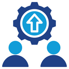 Kaizen Culture Dual Tone Icon