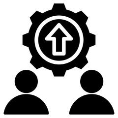 Kaizen Culture Solid Black Icon