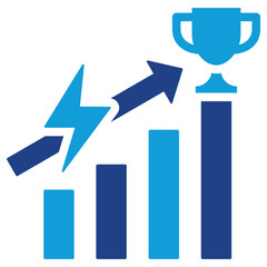 Competitive Pressure Dual Tone Icon