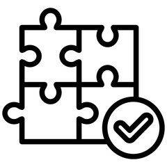 Error Proofing Outline Icon