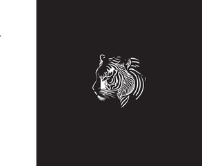 tiger head vector