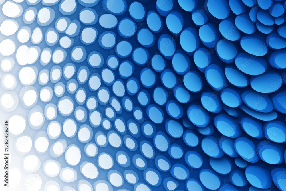 Poster light blue halftone pattern with white line motion backdrop wallpaper clean blue geometric backgroun