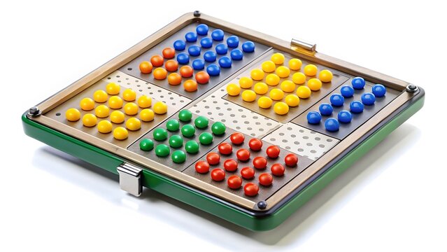 Colorful Peg Game Board
