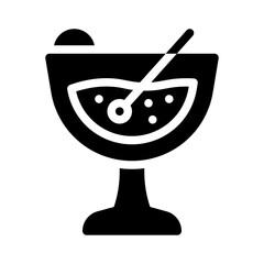 cocktails glyph icon
