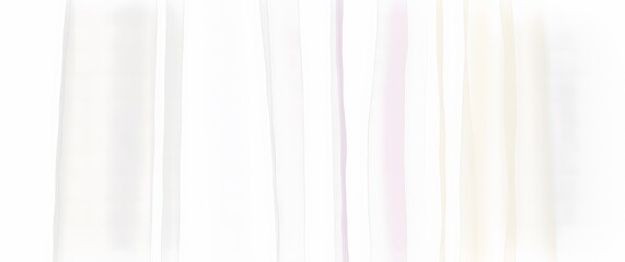 Obraz premium A watercolor painting of a translucent curtain, subtly blowing in a gentle breeze, the fabric rendered in soft washes of ivory and pale lavender, draped over a window, sunli.