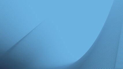 Ruddy Blue abstract background with stripes curve line