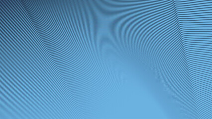 Ruddy Blue abstract background with stripes curve line