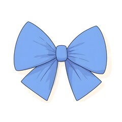Fototapeta premium soft pastel bow, generation AI 