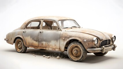 Rusted Vintage Car