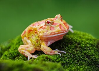 frog on the grass