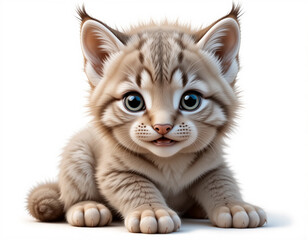 Obraz premium Elegant Hunter: Lynx