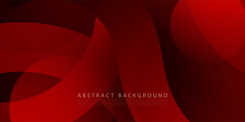 Abstract dark red overlap 3D background. Realistic overlap shapes pattern. Eps10 vector
