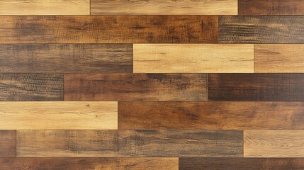Rustic Wood Plank Texture: A Collection of Brown and Beige Tones