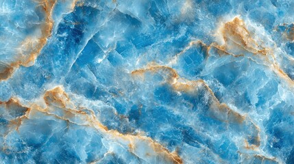 Obraz premium Blue onyx background texture with cracks. Interior design, construction or crafts