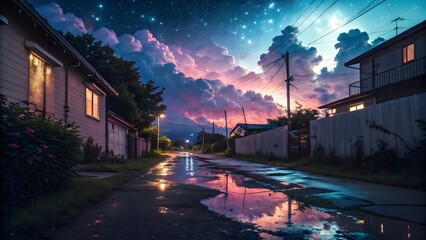 City Skyline at Night