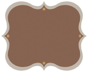 old wooden frame