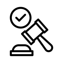 property law line icon