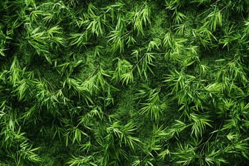 Fototapeta premium Background of a bamboo tree wall, green color, high-resolution photography, high-quality photo, high detail, hyper-realistic, high-detailed, high-definition