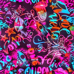 Multi flower and leaf digital shirt design 