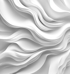 White Abstract Gradient, Generative AI