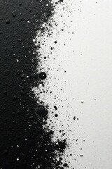 Abstract black and white; chaotic distressed pattern, high contrast , vintage, vector