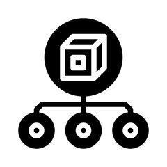 Git glyph icon