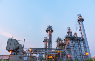 Natural gas power plant