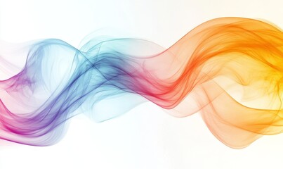 Abstract Colorful Energy Flow, Generative AI