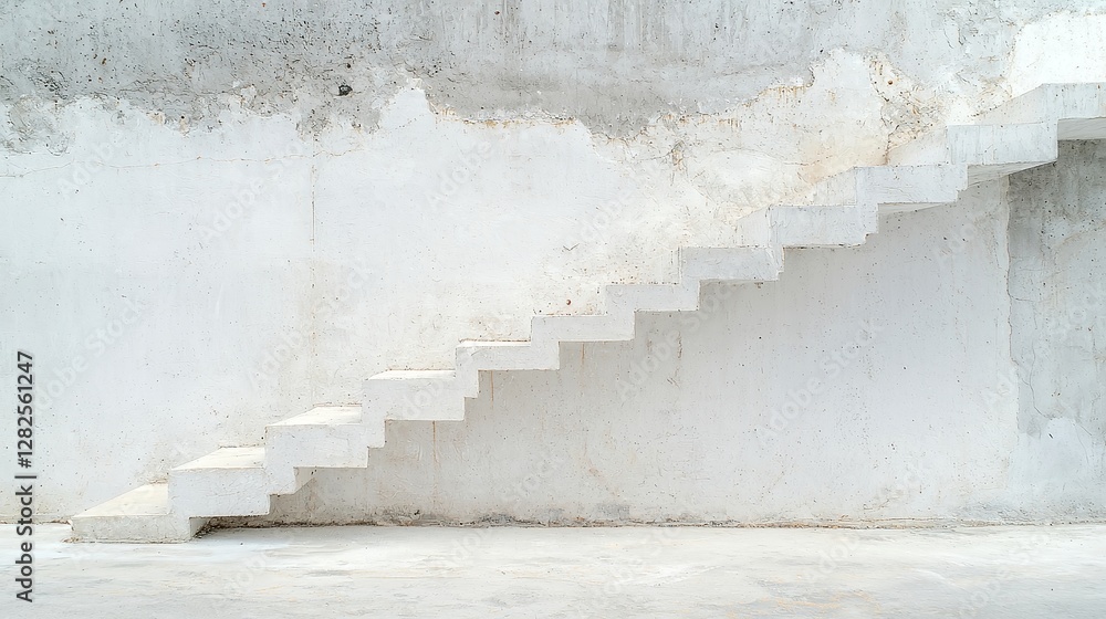 Aufkleber weathered stone and concrete blend, aged textures combine in a minimalist backdrop, offering a clean