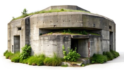 Circular Concrete Bunker