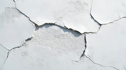 Obraz premium Weathered Concrete Sidewalk, A minimalist scene featuring rough patches on weathered concrete, emphasizing clean lines and ample free space for visual tranquility.