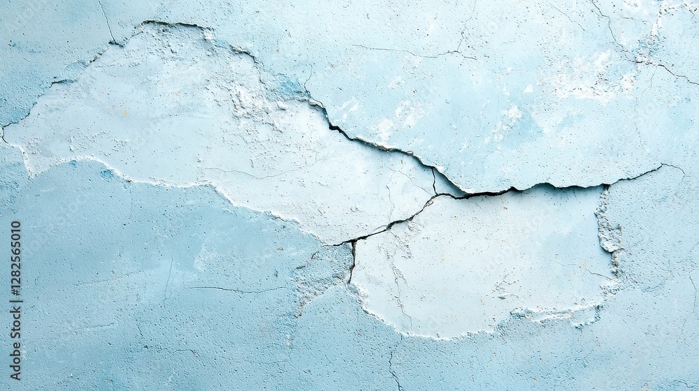 Poster faded cement texture, worn surface with visible cracks, minimalist aesthetic, clean lines and ample 