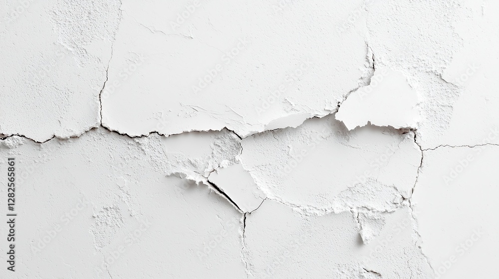 Poster abstract scratched cement surface, deep cracks create a minimalist backdrop, emphasizing simplicity 