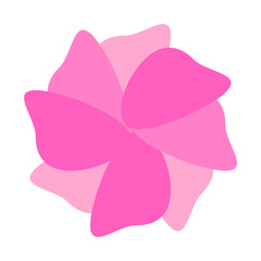 flower icon, pink floral simple, emoji flower cute, flora sticker