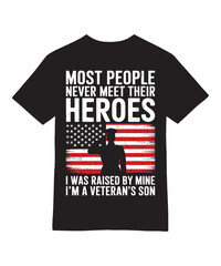 Memorial Day Veteran's Son T-Shirt
