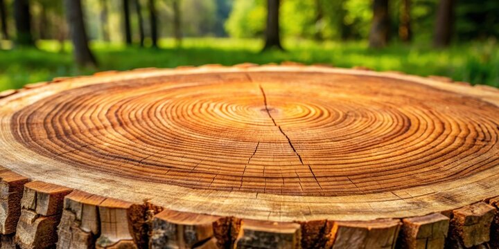 Jahresringe auf einem Baumstamm, detailgetreu dargestellt , Wachstum, Baum,  Wachstum, Baum, Holz, Naturphotografie