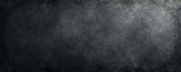 Deeply textured, mottled concrete wall Dark gray, heavily distressed, abstract , shadows, aged