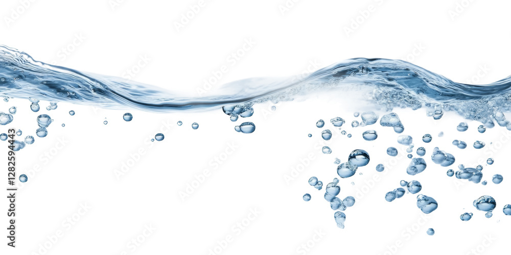 Poster dynamic water splash effect transparency background png image crisp and clean high-quality visuals