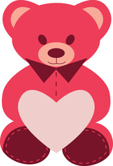 Teddy Bear With Heart Special For Valentine Days