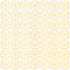 Golden unique Islamic pattern